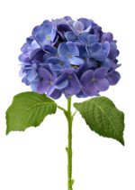 artificial flowers latex flowers blue faux hydrangea
