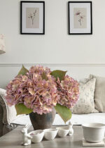 artificial hydrangeas