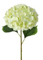 green silk flowers