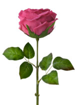 artificial flowers purple rose